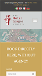 Mobile Screenshot of hotel-spagna.it